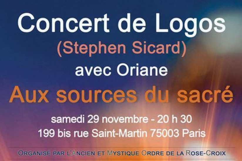 Concert Logos : Aux sources du Sacré 