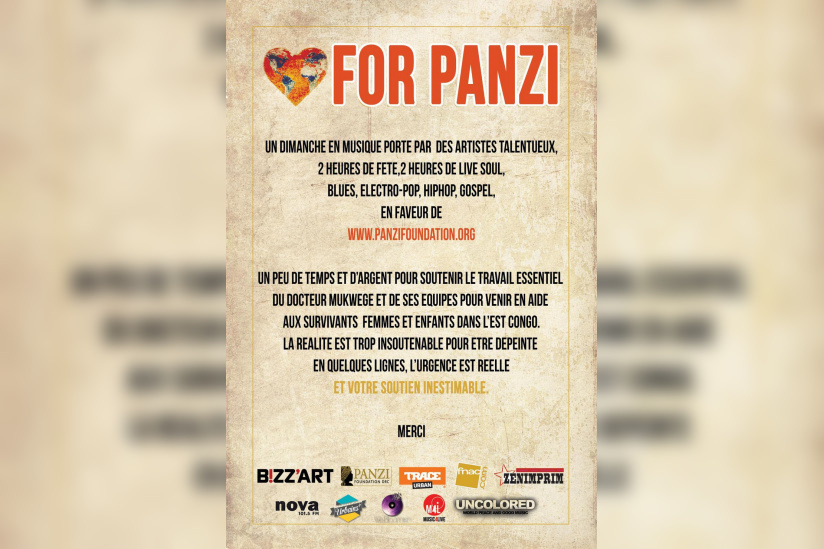 LOVE FOR PANZI CONCERT DE SOUTIEN À LA PANZI FOUNDATION (RDC)