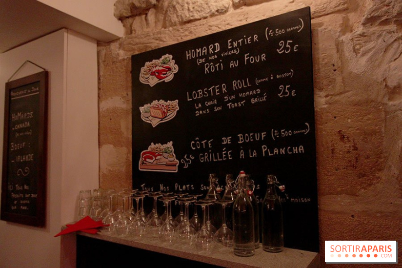 Les Pinces à Paris, le restaurant de Homard