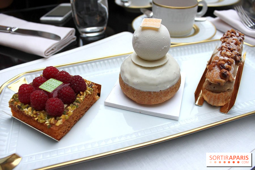 Le Tea-Time de l'Hôtel du Collectionneur, la pâtisseries Fauchon