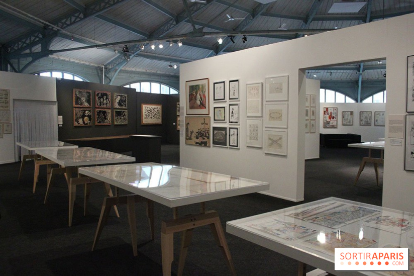 Cahiers dessinés à la Halle Saint-Pierre