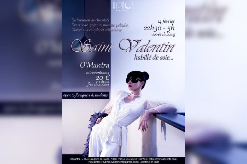 Valentin(e) party 2015 Habillé de soie ...