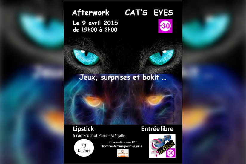 Afterwork + 30 ans Cat's eyes