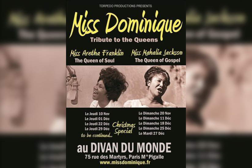 Concert Miss Dominique - Tribute to Aretha Franklin