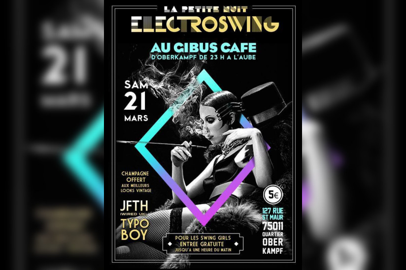 LA PETITE NUIT ELECTROSWING – SAM 21 MARS 2015 AU GIBUS CAFE