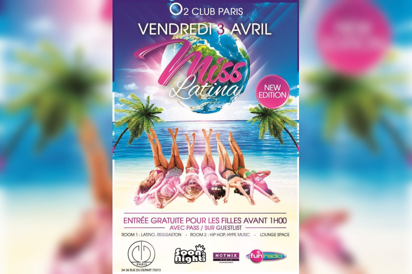 Miss Latina - Entrée gratuite