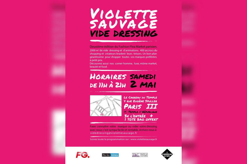 Fashion Flea market Violette Sauvage