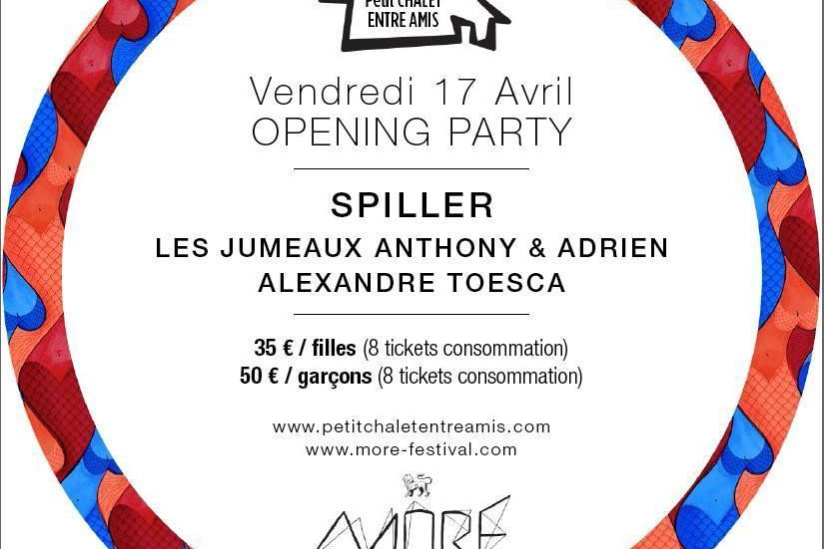 CHALET DES ILES x MORE FESTIVAL