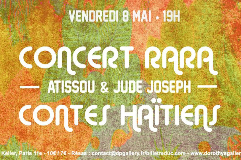 Concert Rara & Lecture de contes haïtiens - Atissou & Jude Joseph