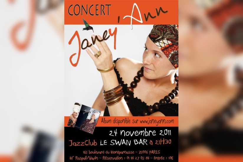  JANEY'ANN en CONCERT - Parce que Novembre ne rime pas qu'avec Robe de Chambre !