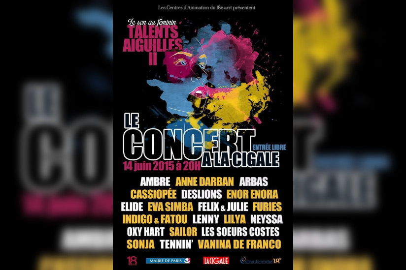 Concert TALENTS AIGUILLES 2, le son au féminin