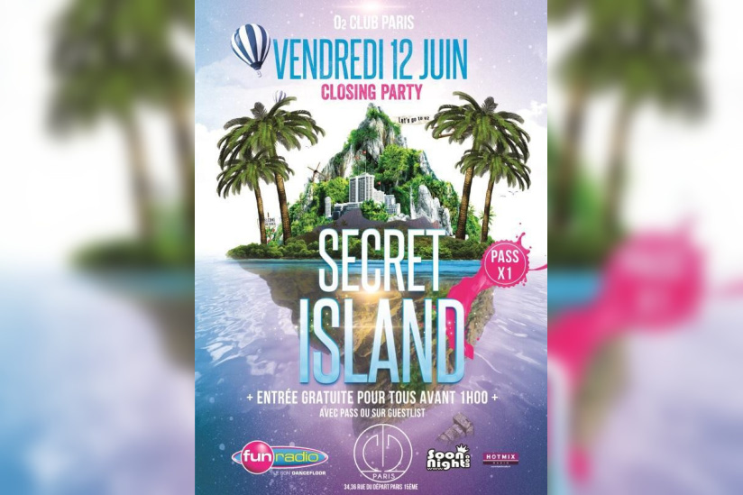 Secret Island - Entrée gratuite