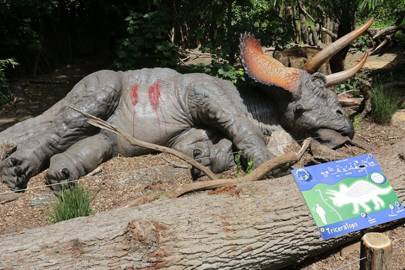 Les Dinosaures investissent le Zoo de Thoiry