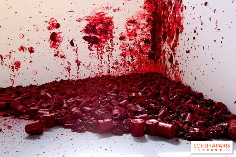 Shooting into the Corner  d'Anish Kapoor au Château de Versailles