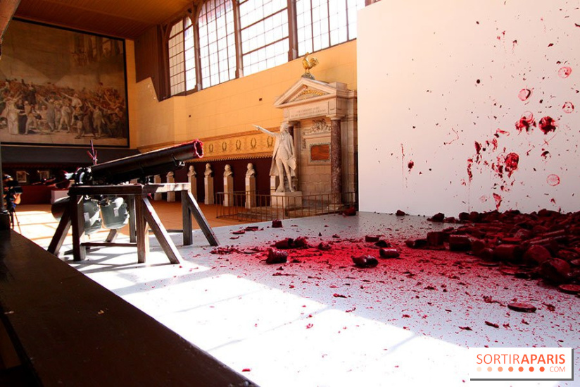 Shooting into the Corner  d'Anish Kapoor au Château de Versailles