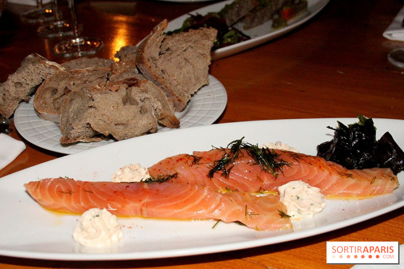 Pharamond : saumon gravelax