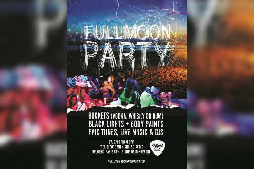 Belushi's Full Moon Party