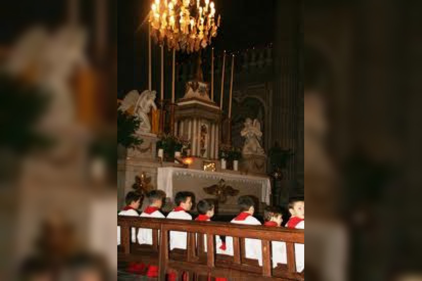 Messe de Noël à l'Eglise de la Madeleine