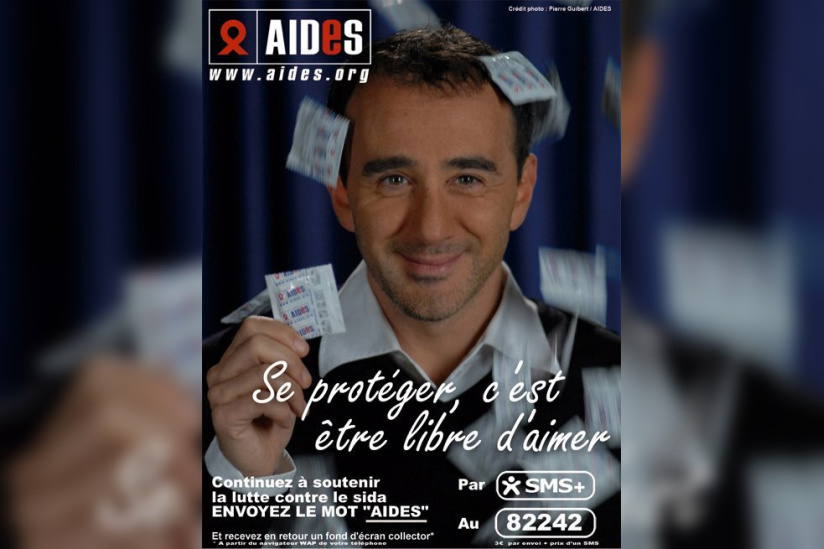 Aides - campagne contre le sida - Elie semoun