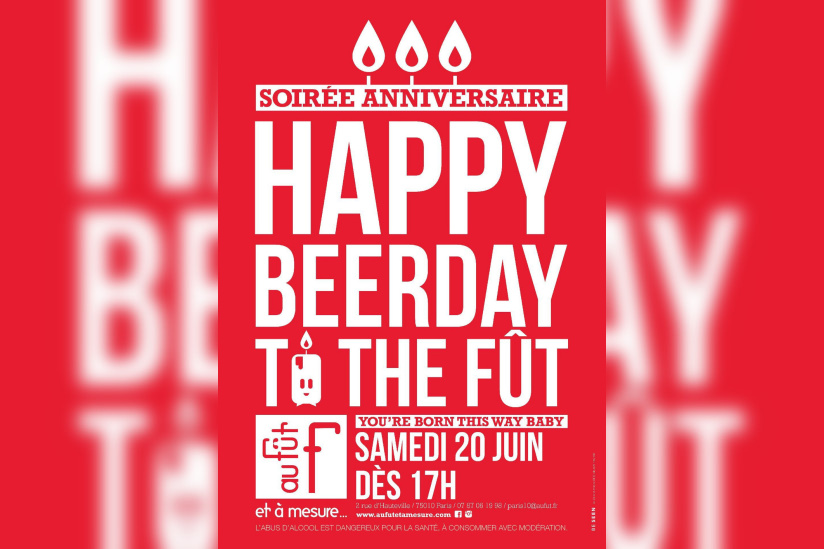 HAPPY BEERDAY - LE FÛT FÊTE SES 1 AN