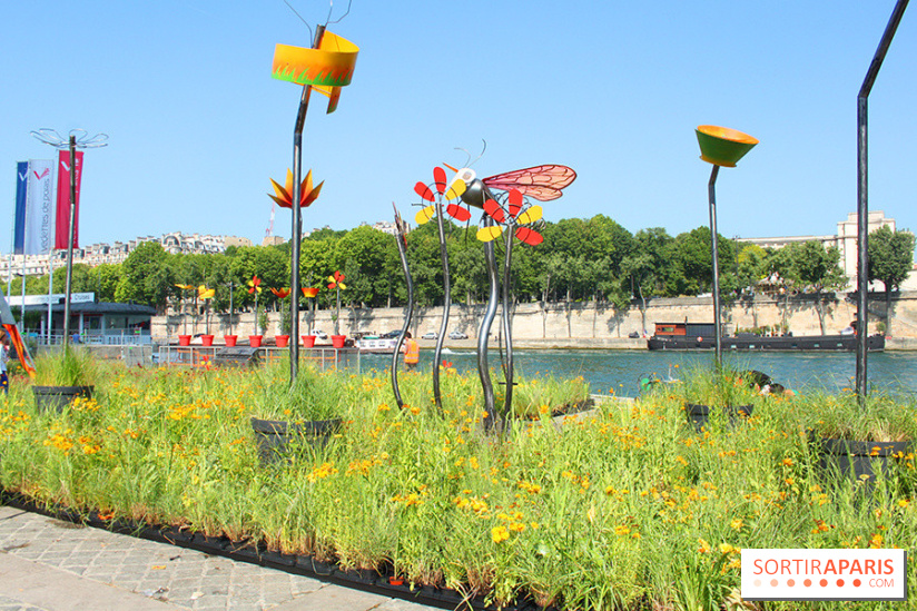 Petite Fleur Folie, le jardin éphémère sur les Berges