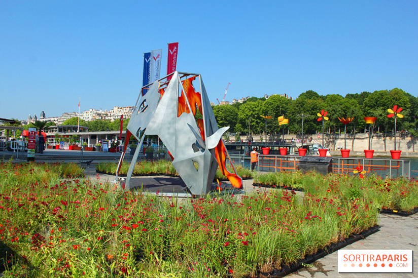 Petite Fleur Folie, le jardin éphémère sur les Berges