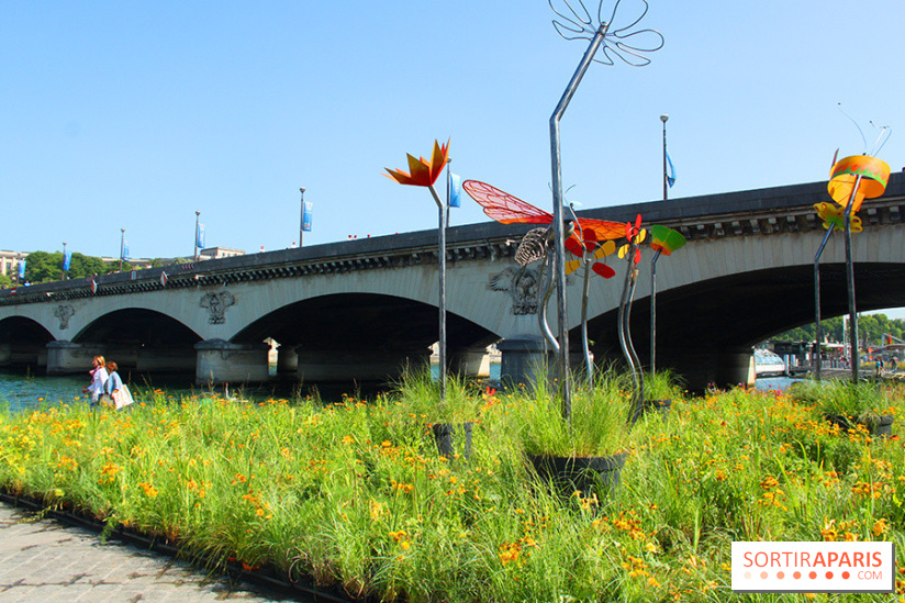 Petite Fleur Folie, le jardin éphémère sur les Berges