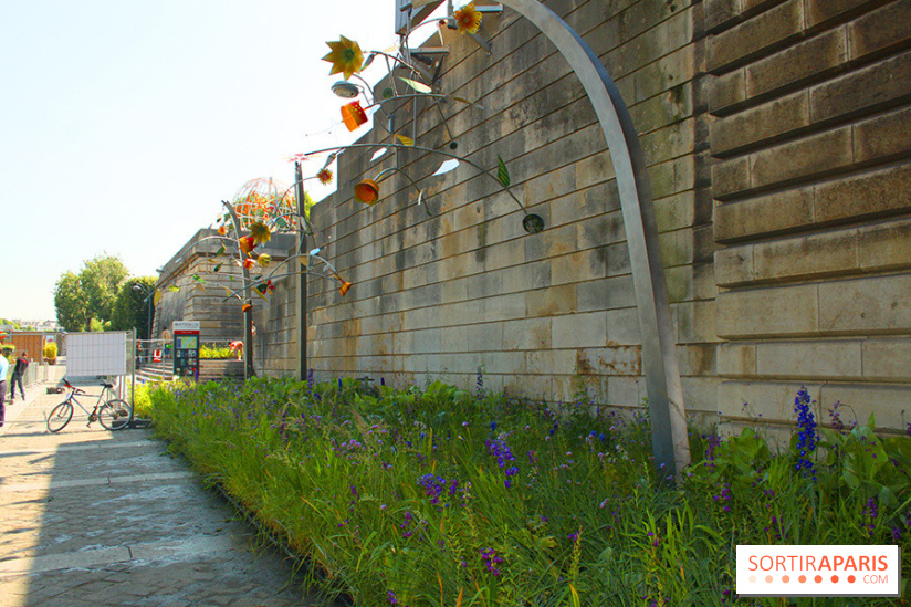 Petite Fleur Folie, le jardin éphémère sur les Berges