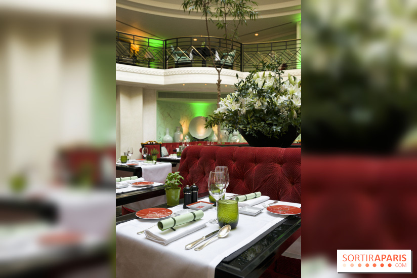 Dîners 100% green du Shangri-La Hotel Paris