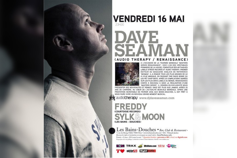 Soirée, Dave Seaman, Bains douches 