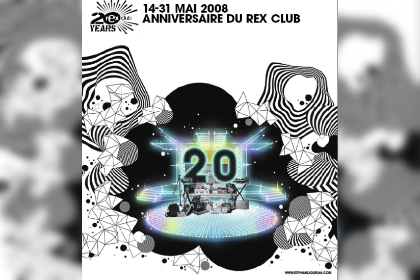 Soirée, Rex Club, 20 ans, Anniversaire, Mai 2008