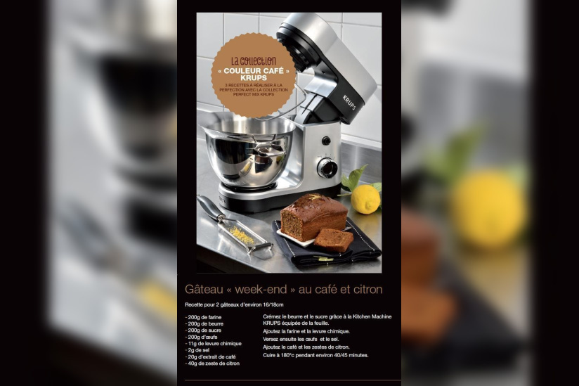 Couleur Café KRUPS, les pâtisseries café by Gontran Cherrier