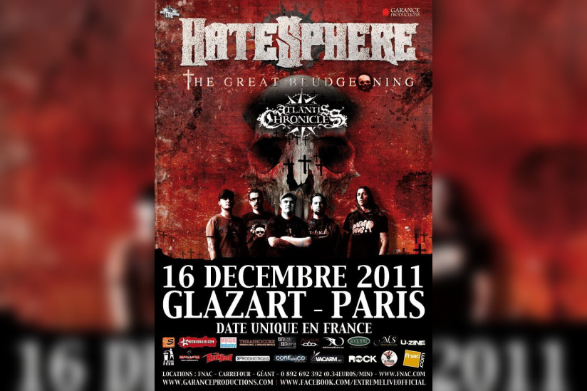 HATESPHERE - The Great Bludgeoning Tour 2011