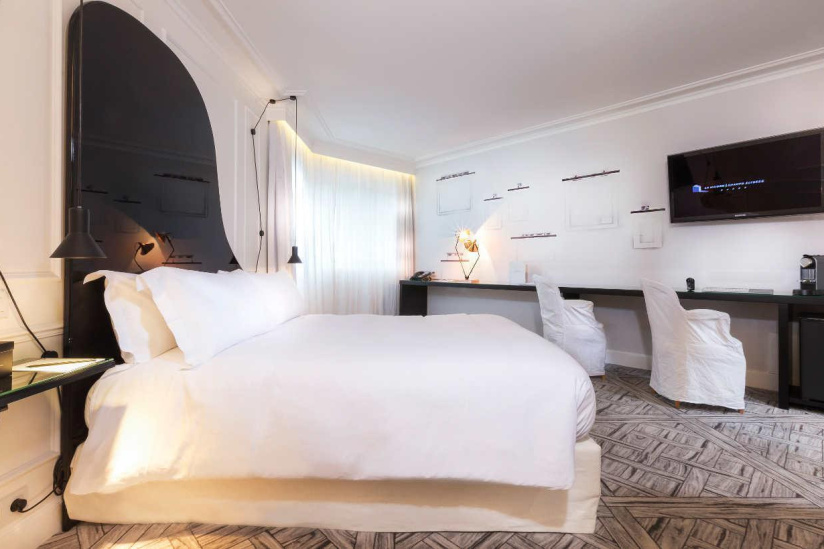 Les chambres de La Maison des Champs Elysées deviennent plus coutures...