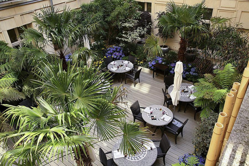 Les nouvelles terrasses du Sofitel Paris Le Faubourg 