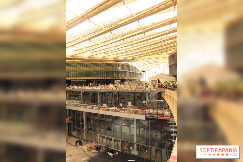 Le chantier des Halles en photos