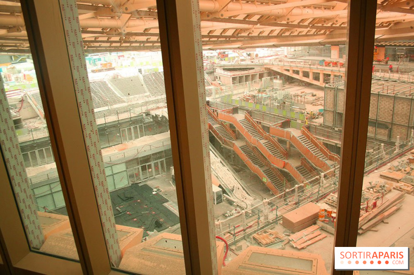 Le chantier des Halles en photos