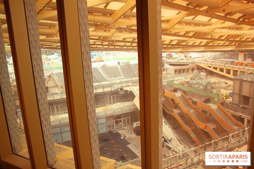 Le chantier des Halles en photos