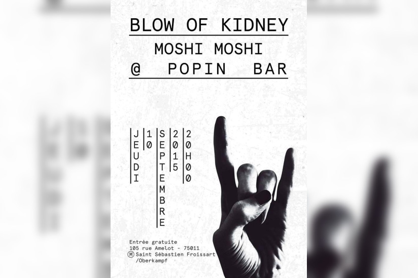 BLOW OF KIDNEY + Moshi Moshi
