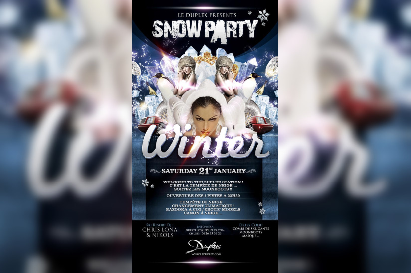 SNOW PARTY @ DUPLEX !