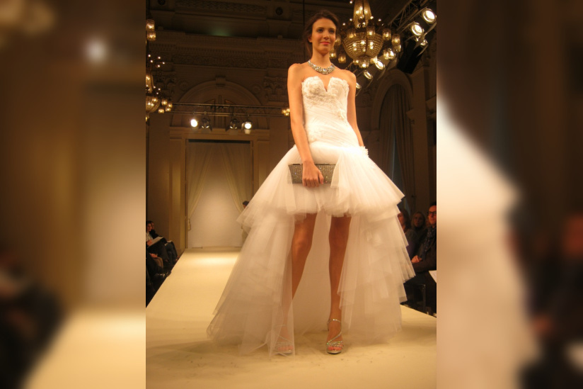 Salon du Mariage couture, Mariage au Salon 2012