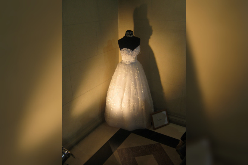 Salon du Mariage couture, Mariage au Salon 2012