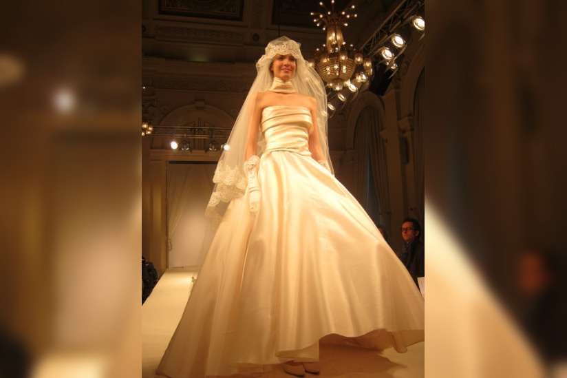 Salon du Mariage couture, Mariage au Salon 2012
