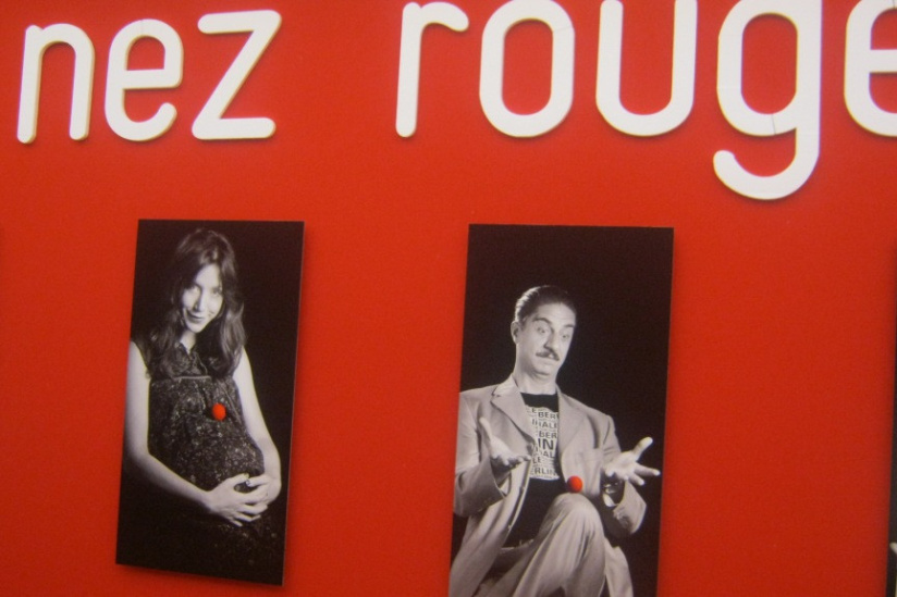 exposition Nez rouge, photo Jacques Grison