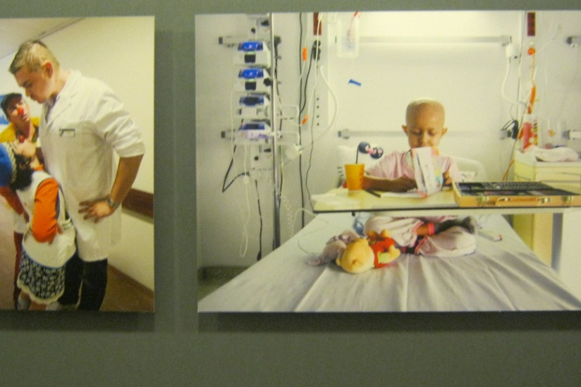 exposition Nez rouge, photo Jacques Grison