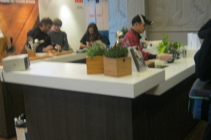 Paris des chefs 2012, démonstration.