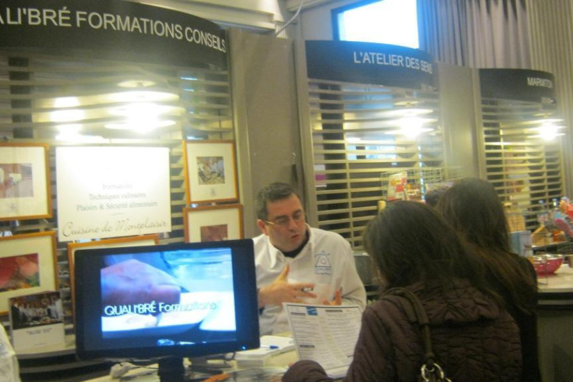 Paris des chefs 2012, salon.