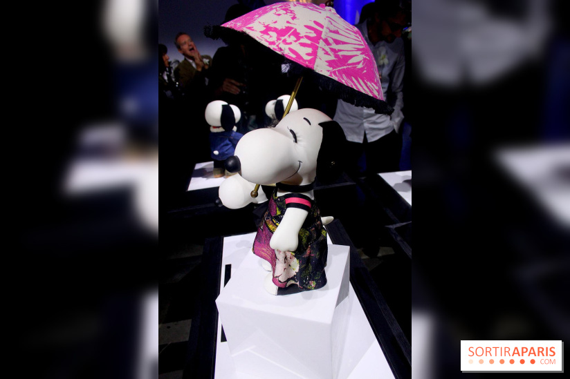 Snoopy and Belle à la Fashion Week 2015