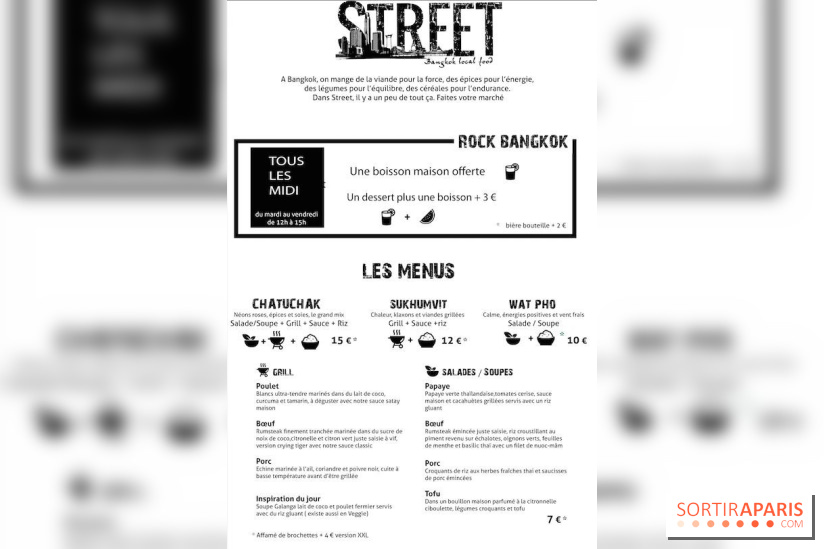 Street Bangkok Local Food restaurant