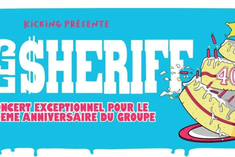 Concert unique à Paris : Les Sheriff, Poésie Zéro et Le Réparateur s'unissent au Bataclan